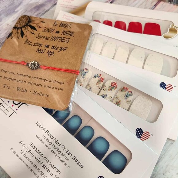 Retired Color Street - Red white and blue bundle - Picture 1 of 8